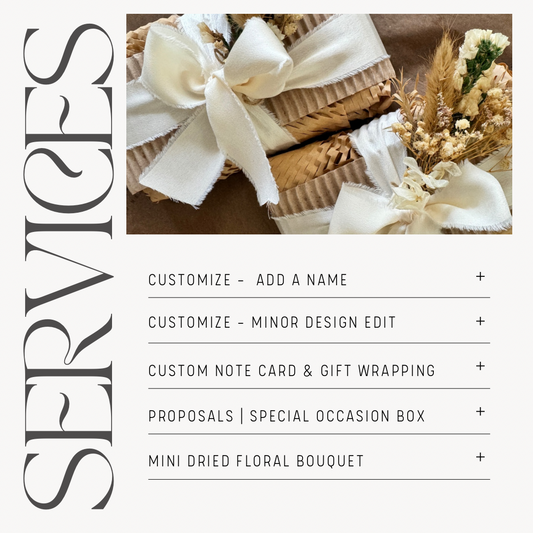 Customization | Services
