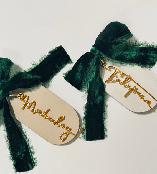 Paper Pliers x Modern Filipina Co. Holiday Ornaments