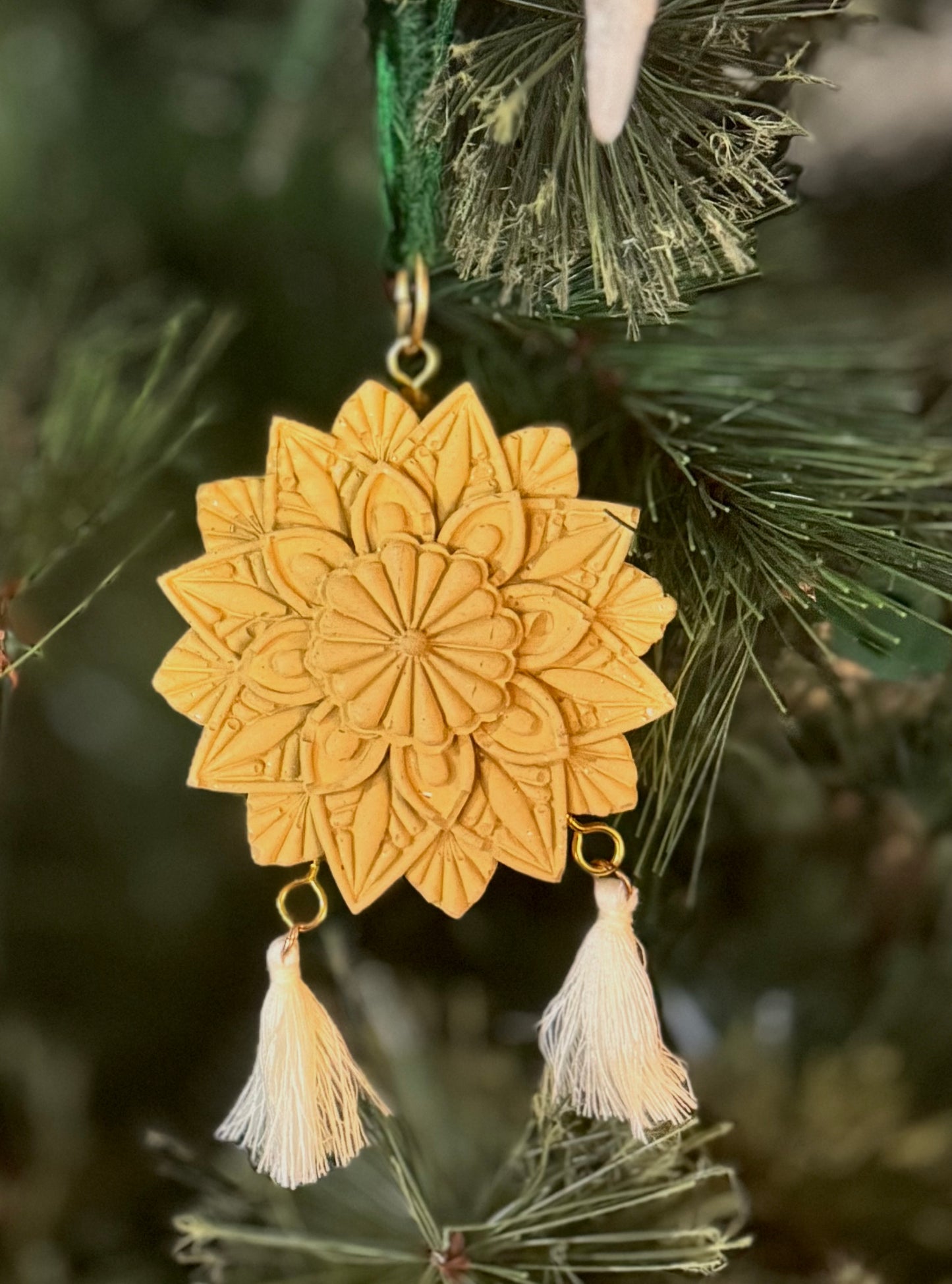 Christmas Parol Ornaments — Set of 2