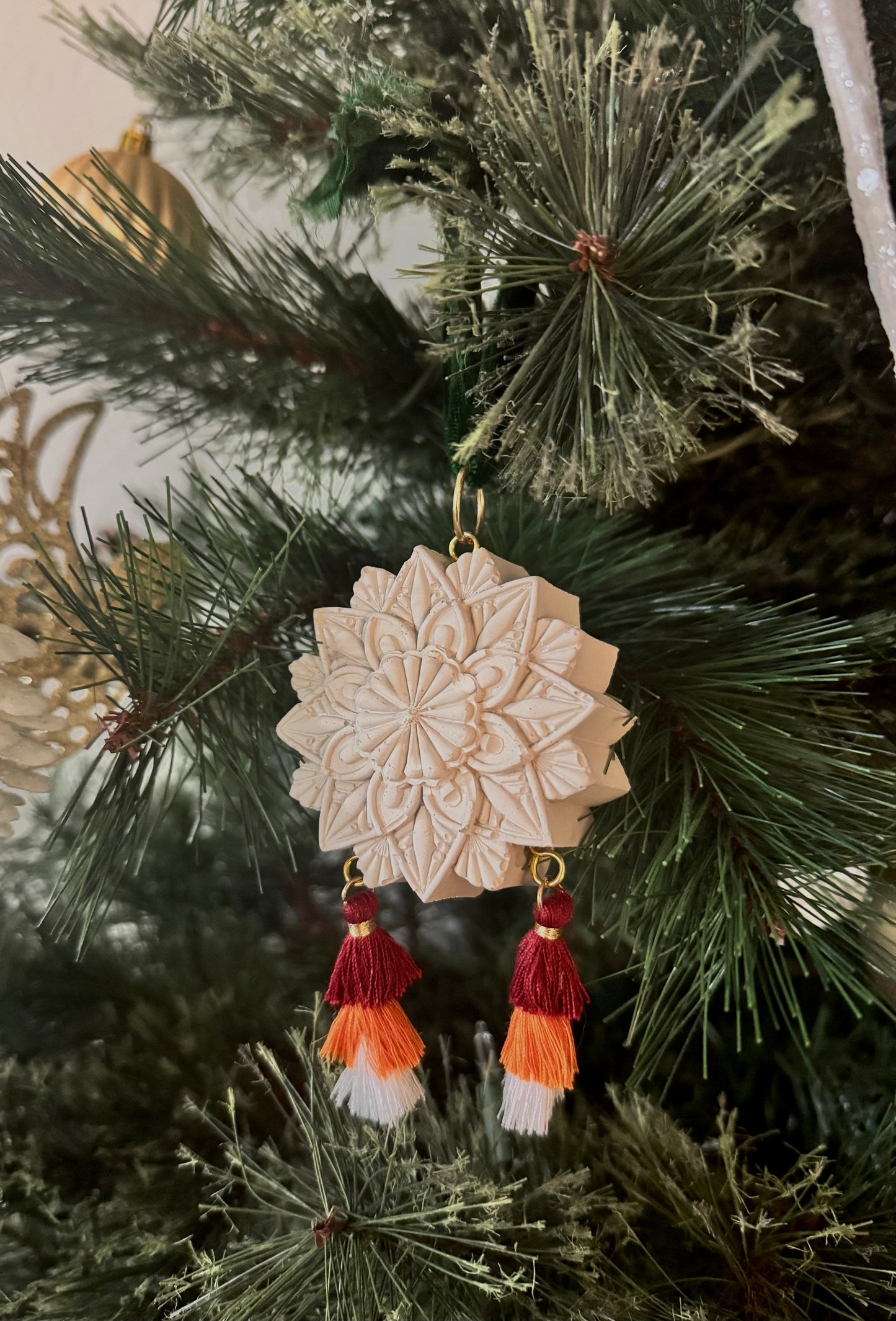 Christmas Parol Ornaments — Set of 2