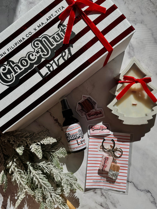 Chocnut Lovers Holiday Gift Box — Ma_Art_Tita x Modern Filipina Co. Limited Collab